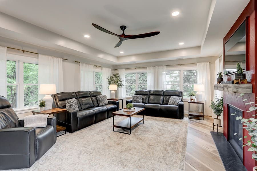 Lancaster Sunroom Remodel with large windows