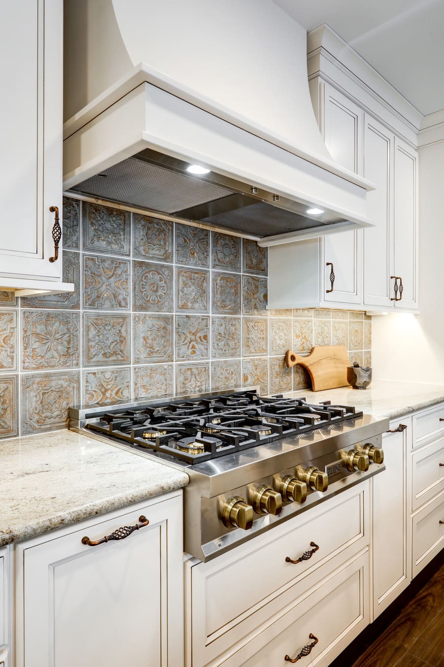 tile backsplash in Lancaster Kitchen Remodel