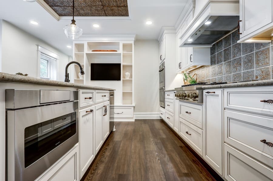 LVP flooring in Lancaster Kitchen Remodel