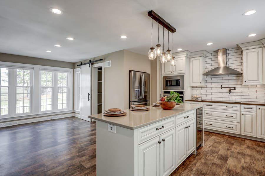 Manheim Kitchen Remodel with large island