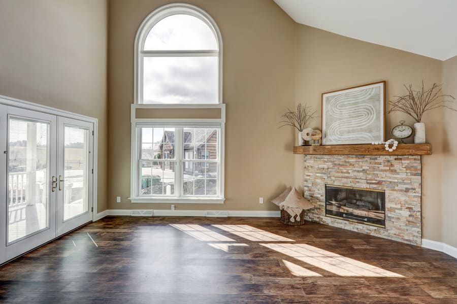 Manheim Kitchen Remodel with grand living room