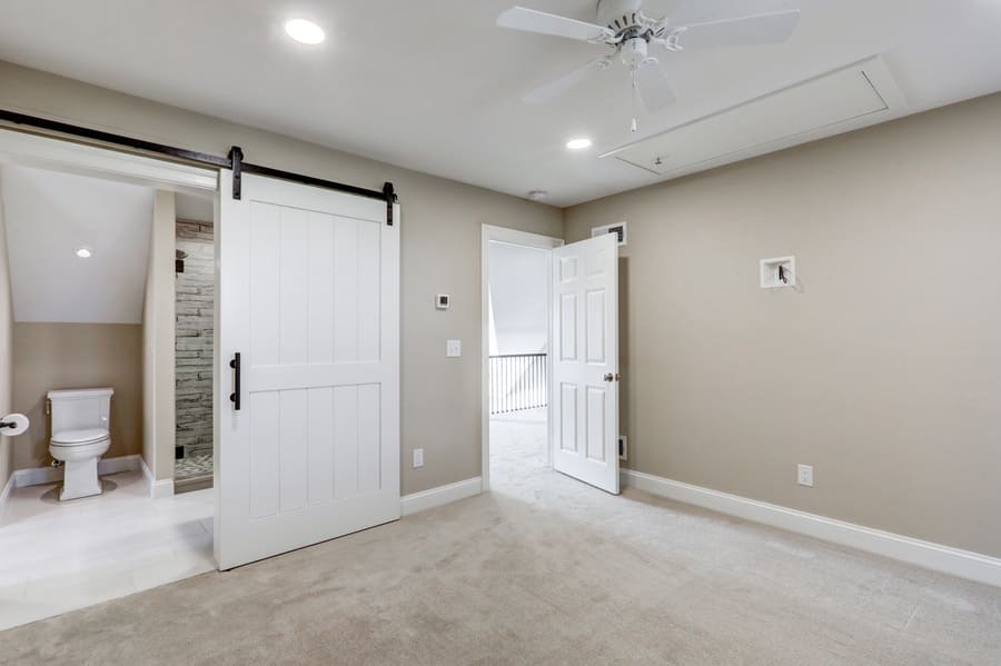 Manheim Primary Suite Remodel with barn doors