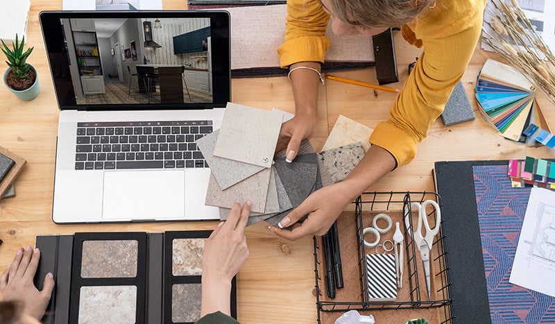 Design-Build remodelers making product selections with a homeowner