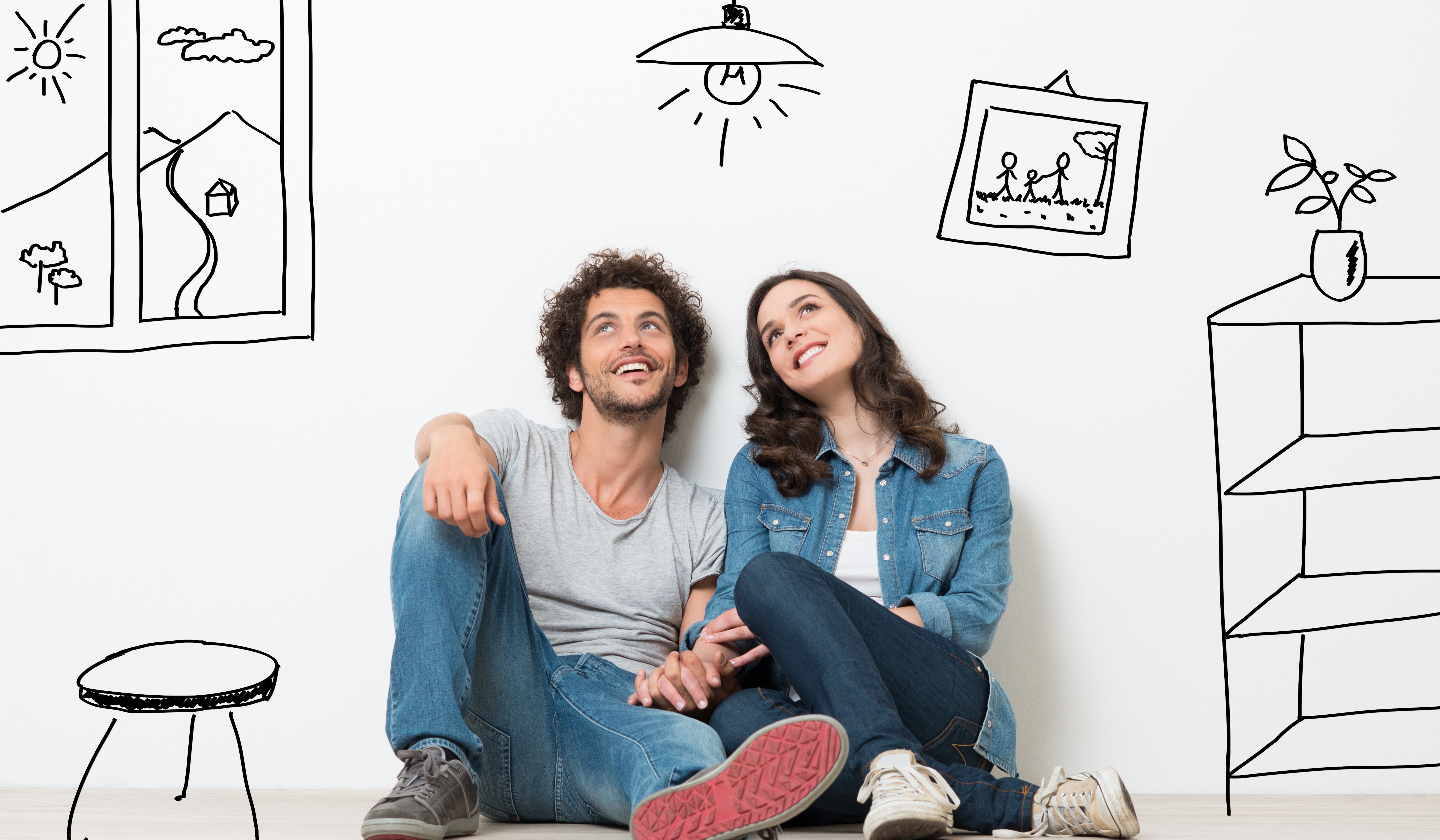 husband and wife planning their remodel