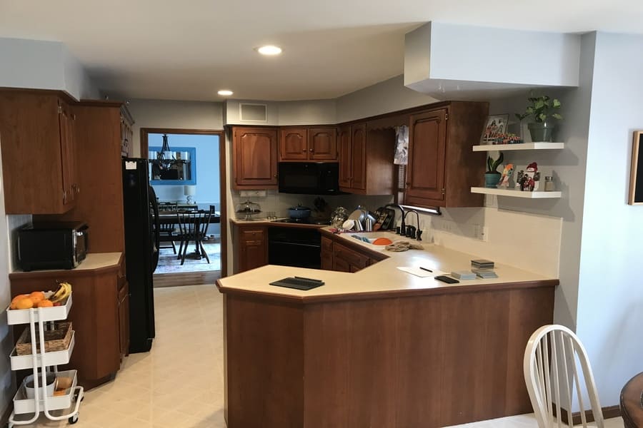 Lancaster kitchen remodel before