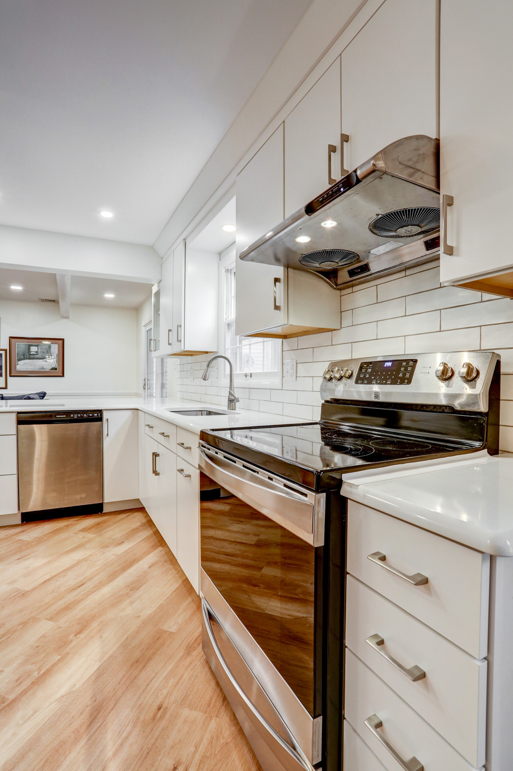 Bloomingdale Kitchen Remodel with stainless steel appliances 