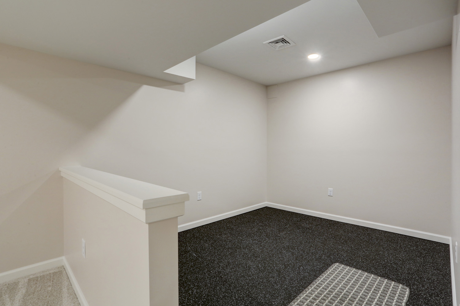 Millersville Basement Remodel with workout space