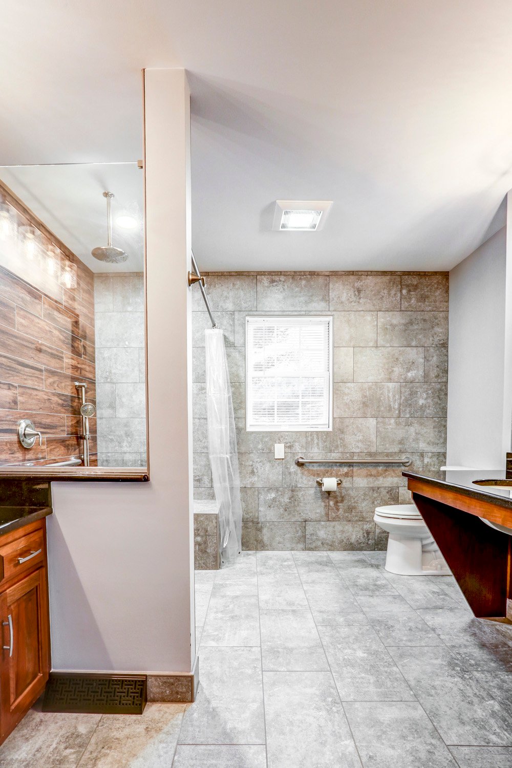 Lancaster Universal Bathroom Remodel with Tile floors