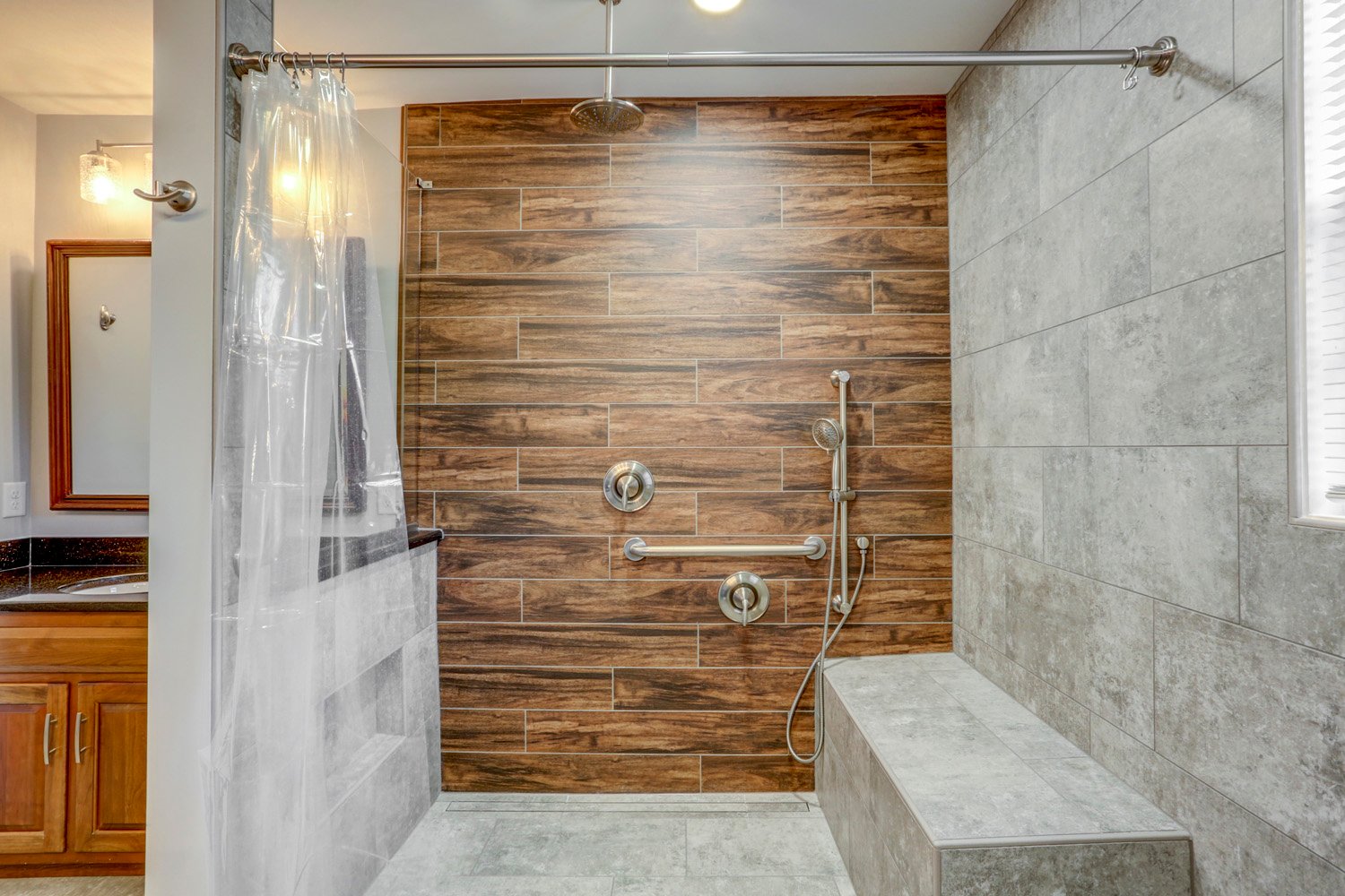 Master Bathroom Remodel with Universal shower in Lancaster
