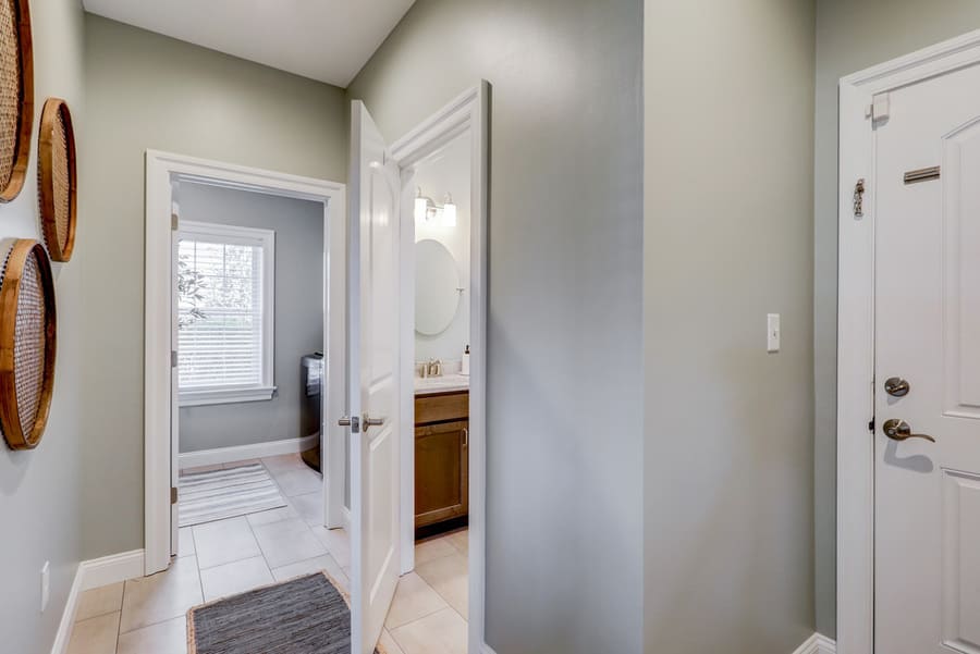Lititz Mudroom area after