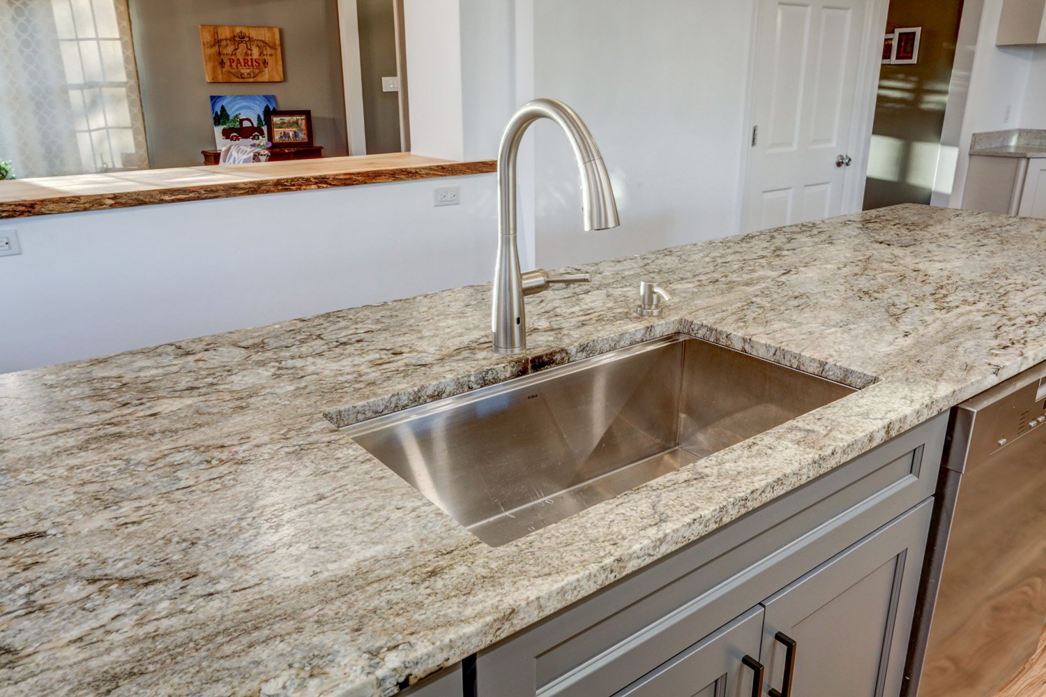 Stainless Steel Sink and Faucet in Manheim Township Kitchen Remodel