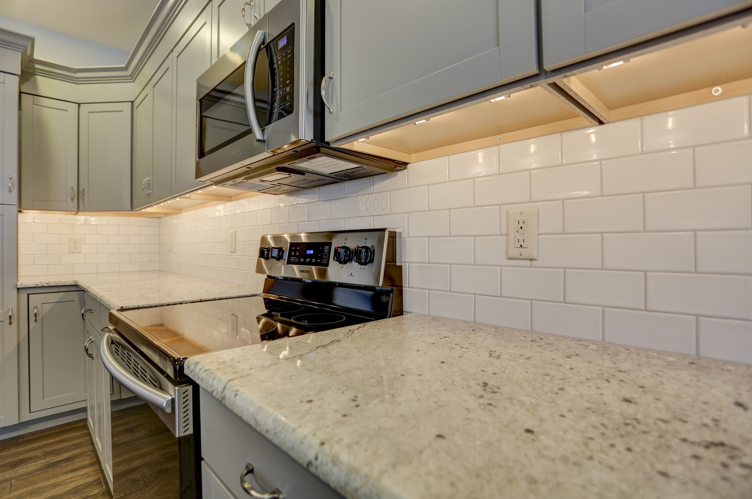 Marietta Kitchen Remodel with granite and stainless steel