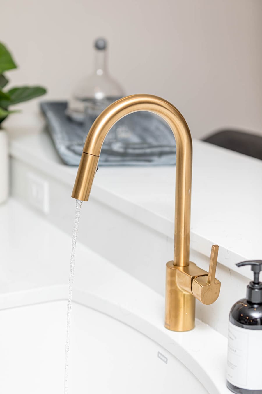 gold bar faucet in Manheim Township Basement Remodel