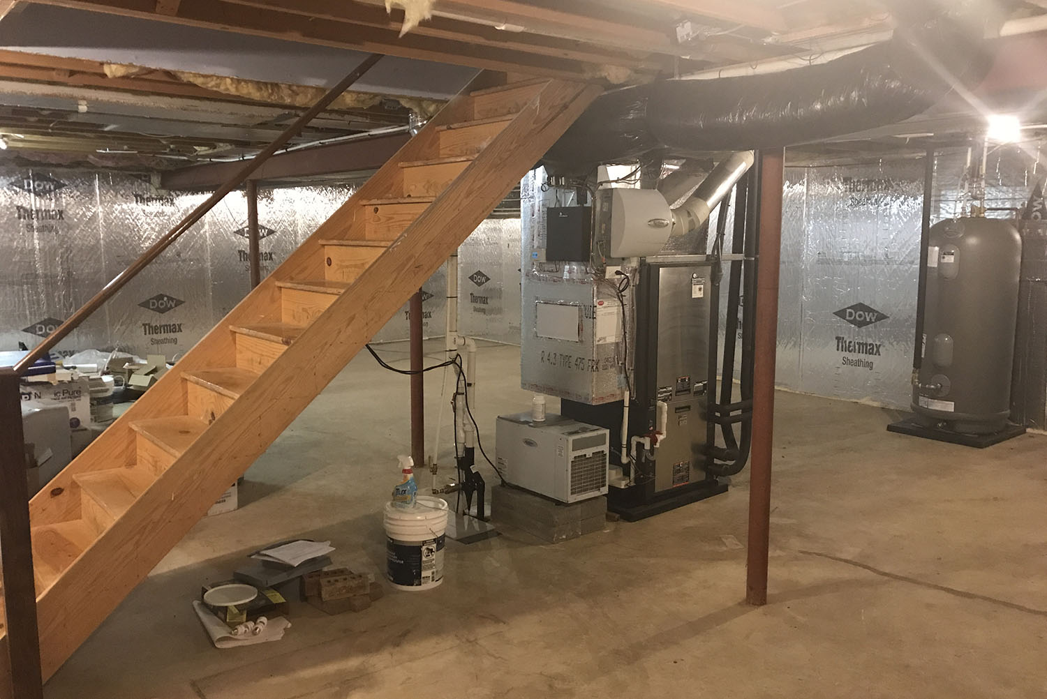 Lititz Basement Remodel Before