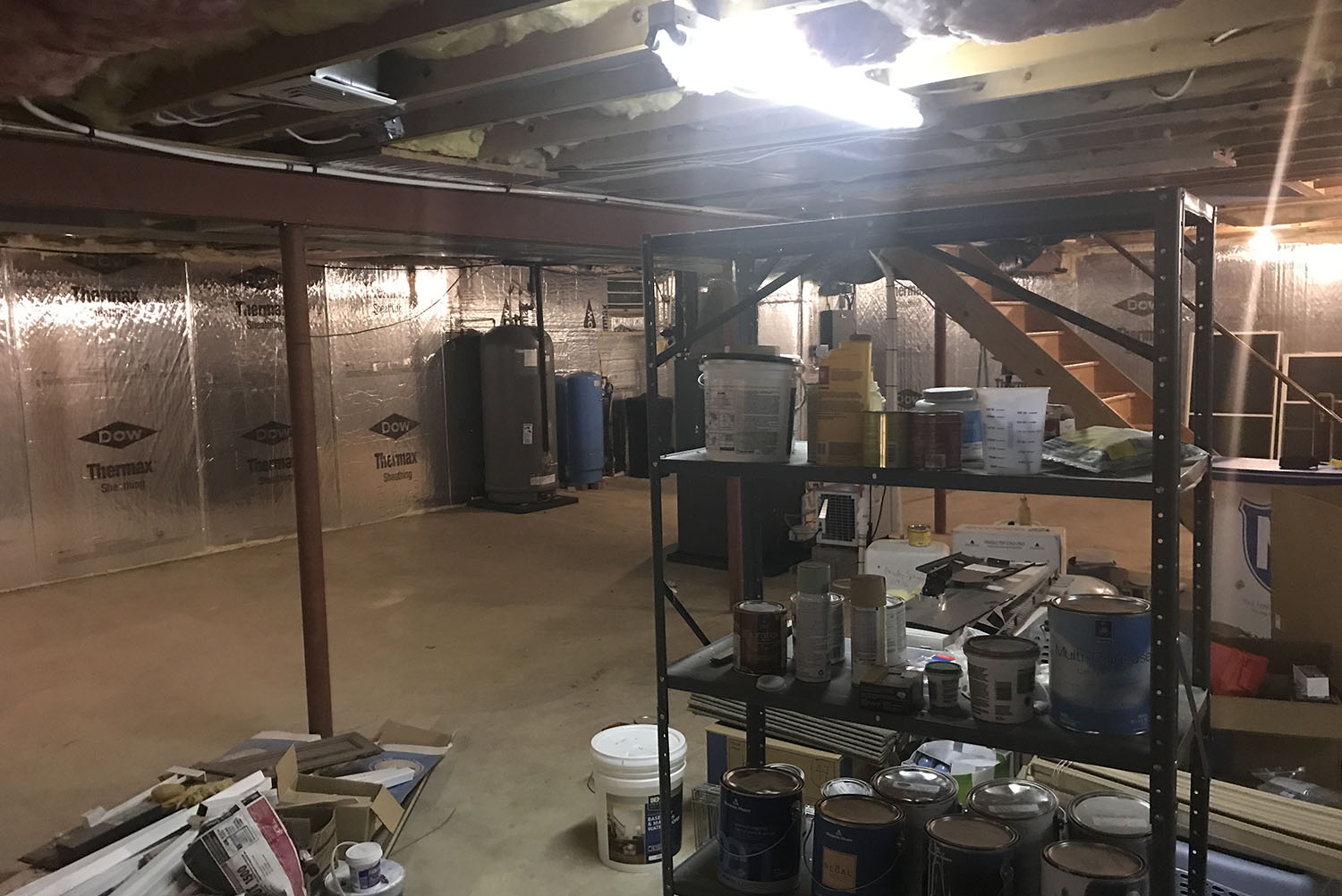 Lititz Basement Remodel Before