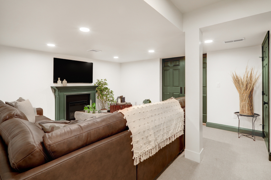 Lancaster Basement remodel after