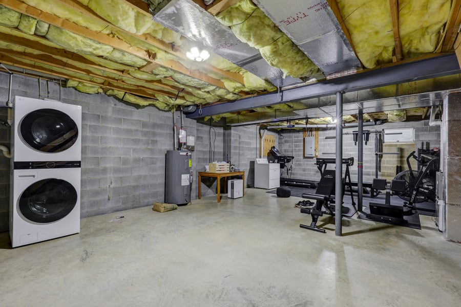 Lancaster Basement remodel before