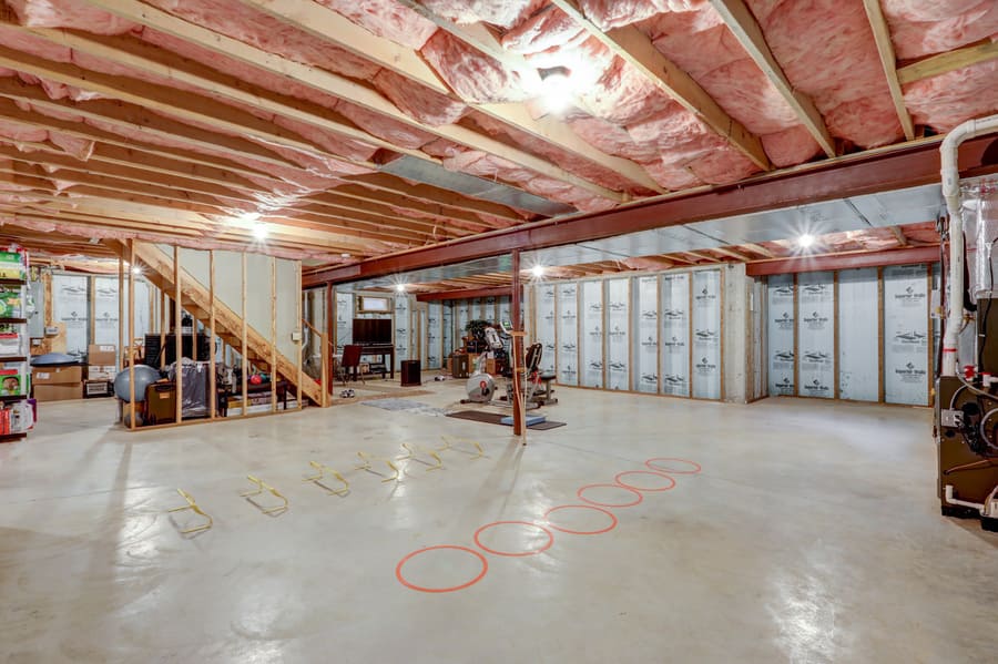 Lancaster Basement Remodel before