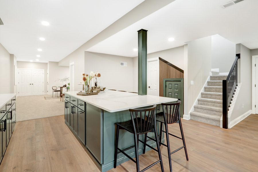 Lancaster Basement Remodel after