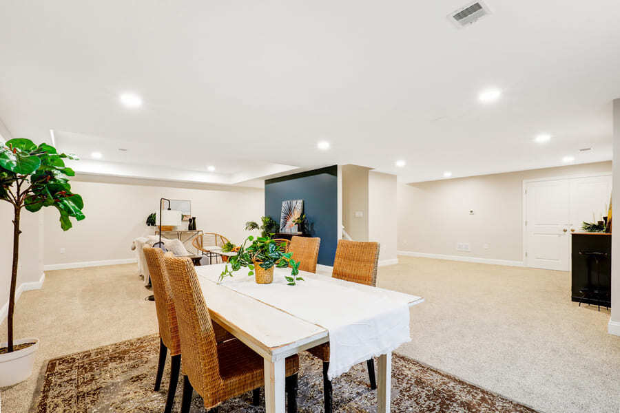 Manheim Township Basement After Remodel