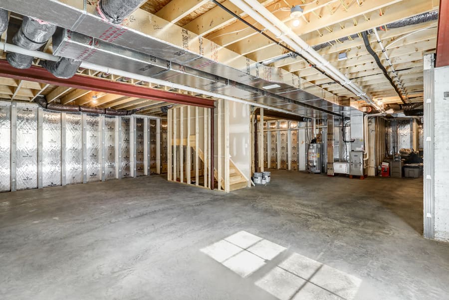 Manheim Township Basement Before Remodel
