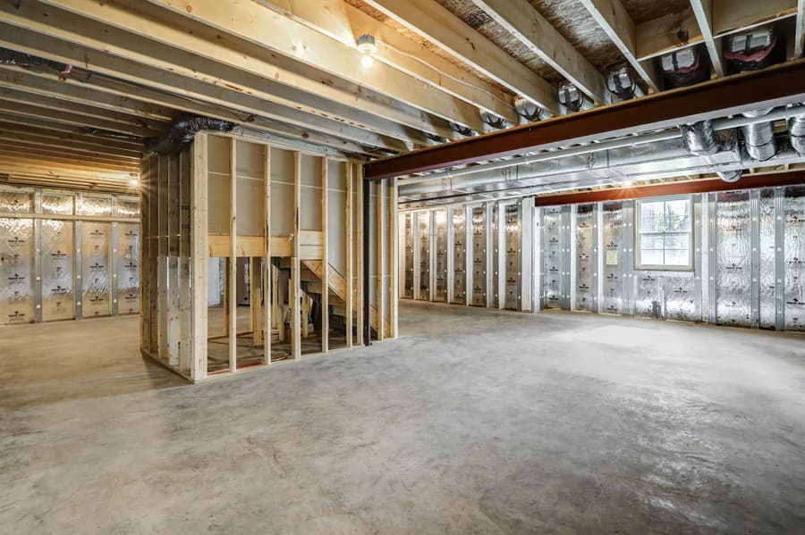 Manheim Township Basement Remodel Before