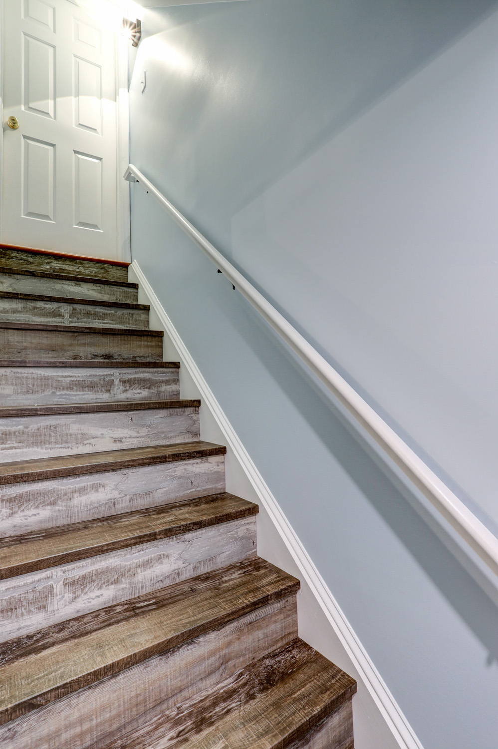 Stairs in Millersville Basement Remodel