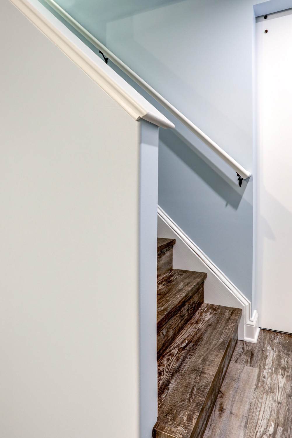 stairway in Millersville Basement Remodel