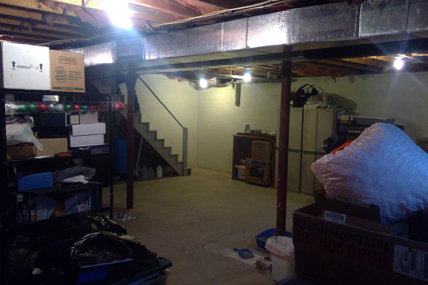 Lititz basement remodel before