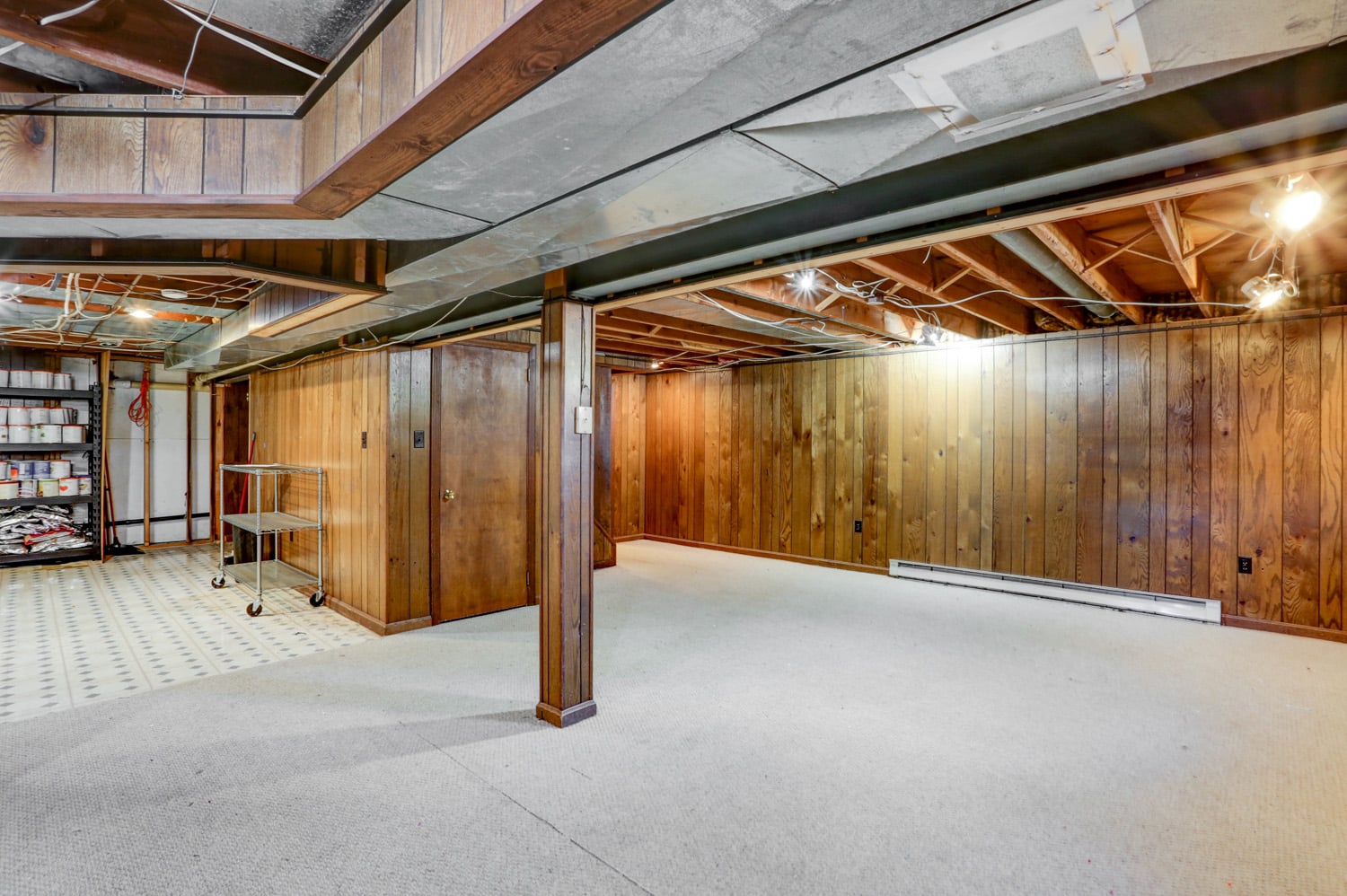 Lancaster Basement Remodel Before