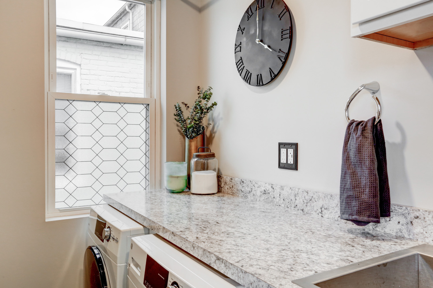 Lancaster Laundry Room Remodel with Laminate Counter tops