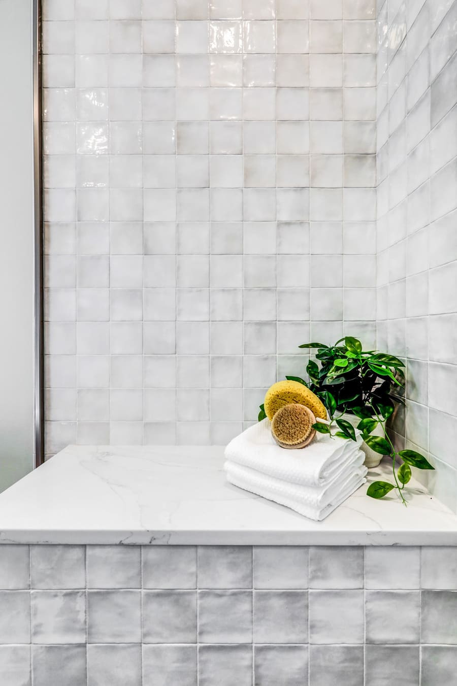 shower bench in Rohrerstown Bathroom Remodel