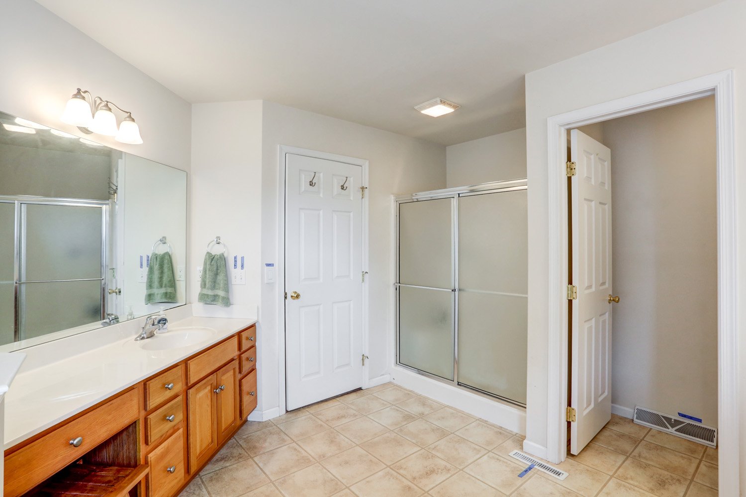Landisville Primary Bathroom Remodel Before
