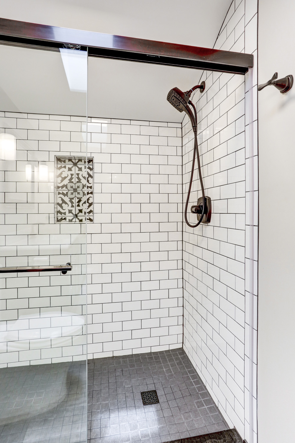 Subway Tile shower in Lancaster Bathroom Remodel