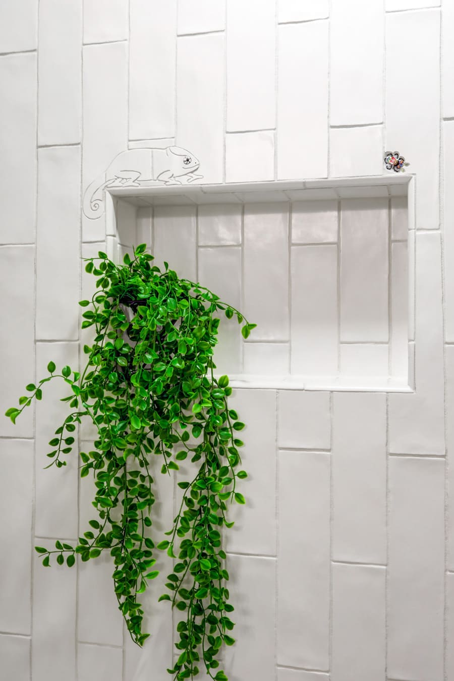 shower niche in Rohrerstown Bathroom Remodel
