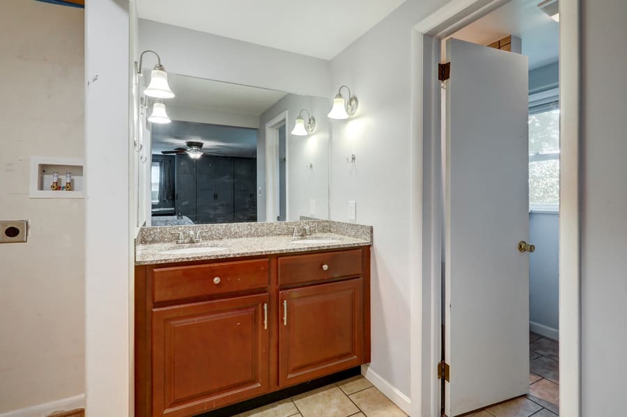 Lancaster Primary Bathroom Remodel before