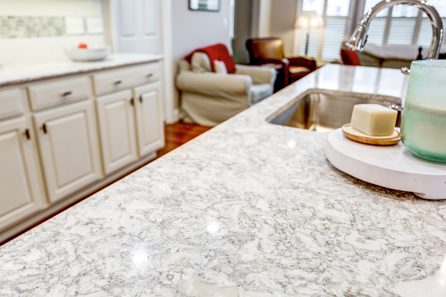 Centerville Kitchen Remodel with Quartz countertops