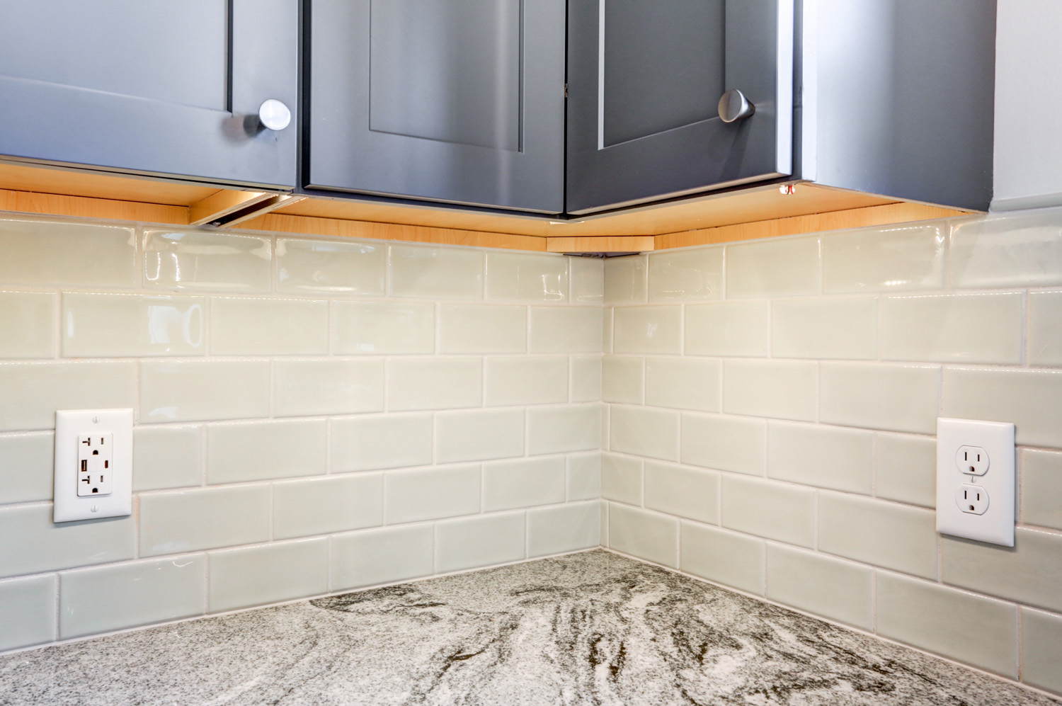 Backsplash in Lancaster City Kitchen Remodel