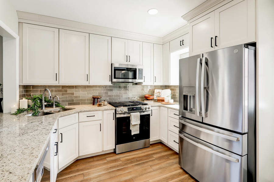 Lancaster Kitchen Remodel with stainless steel appliances