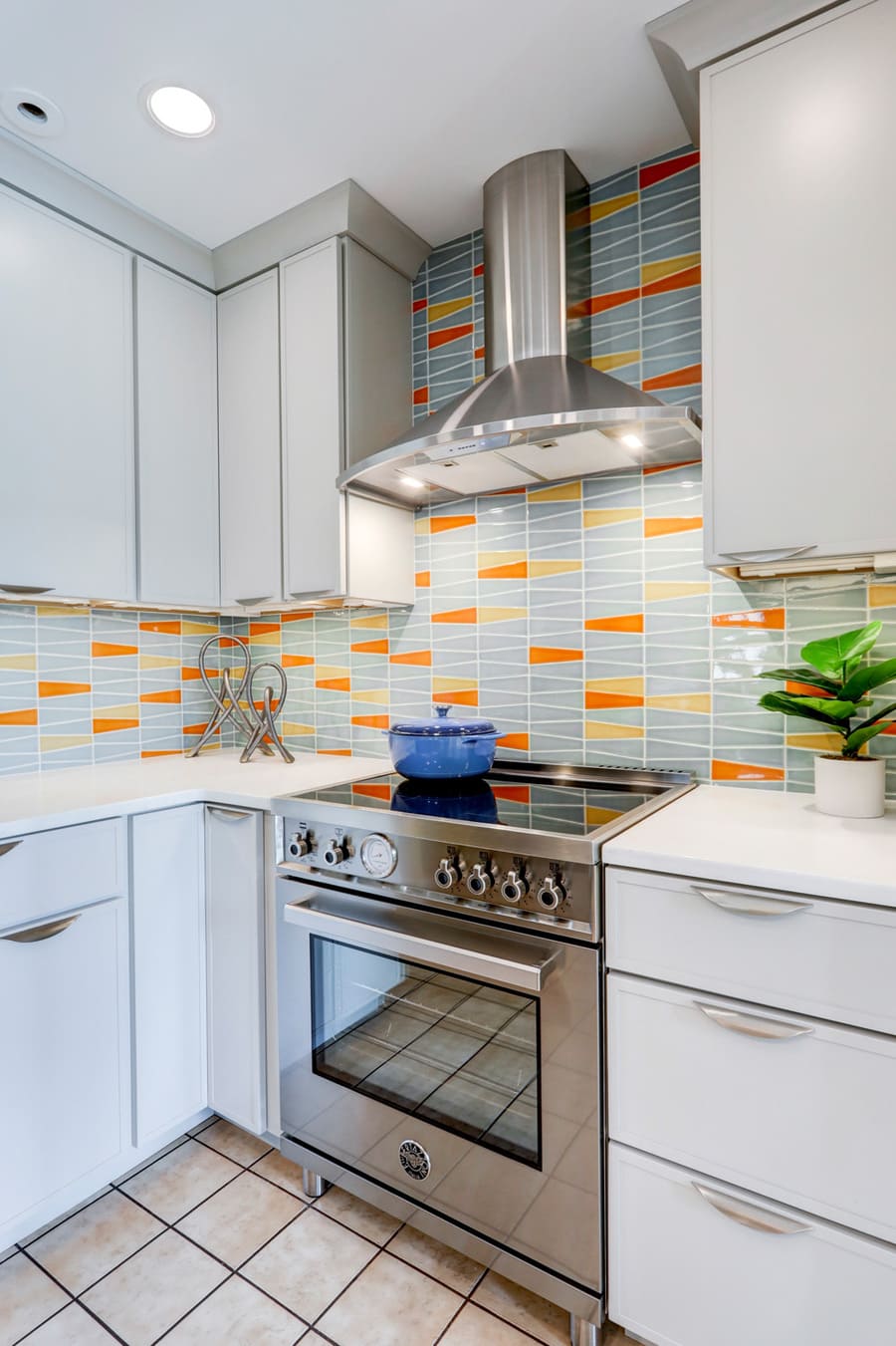 white cabinets in Landisville Kitchen remodel