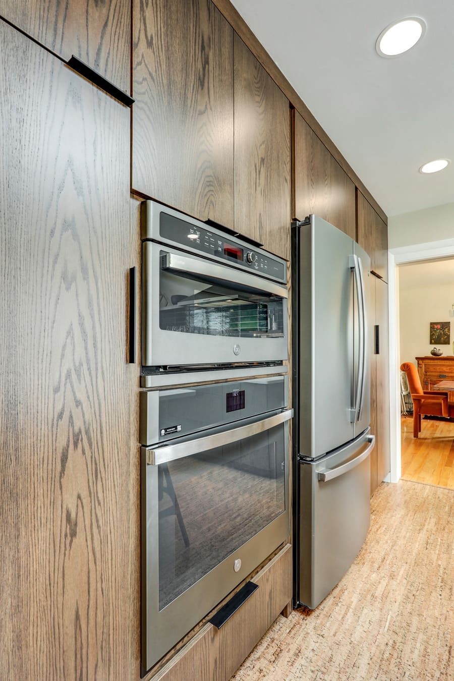 built in oven in Manheim Township Kitchen remodel 