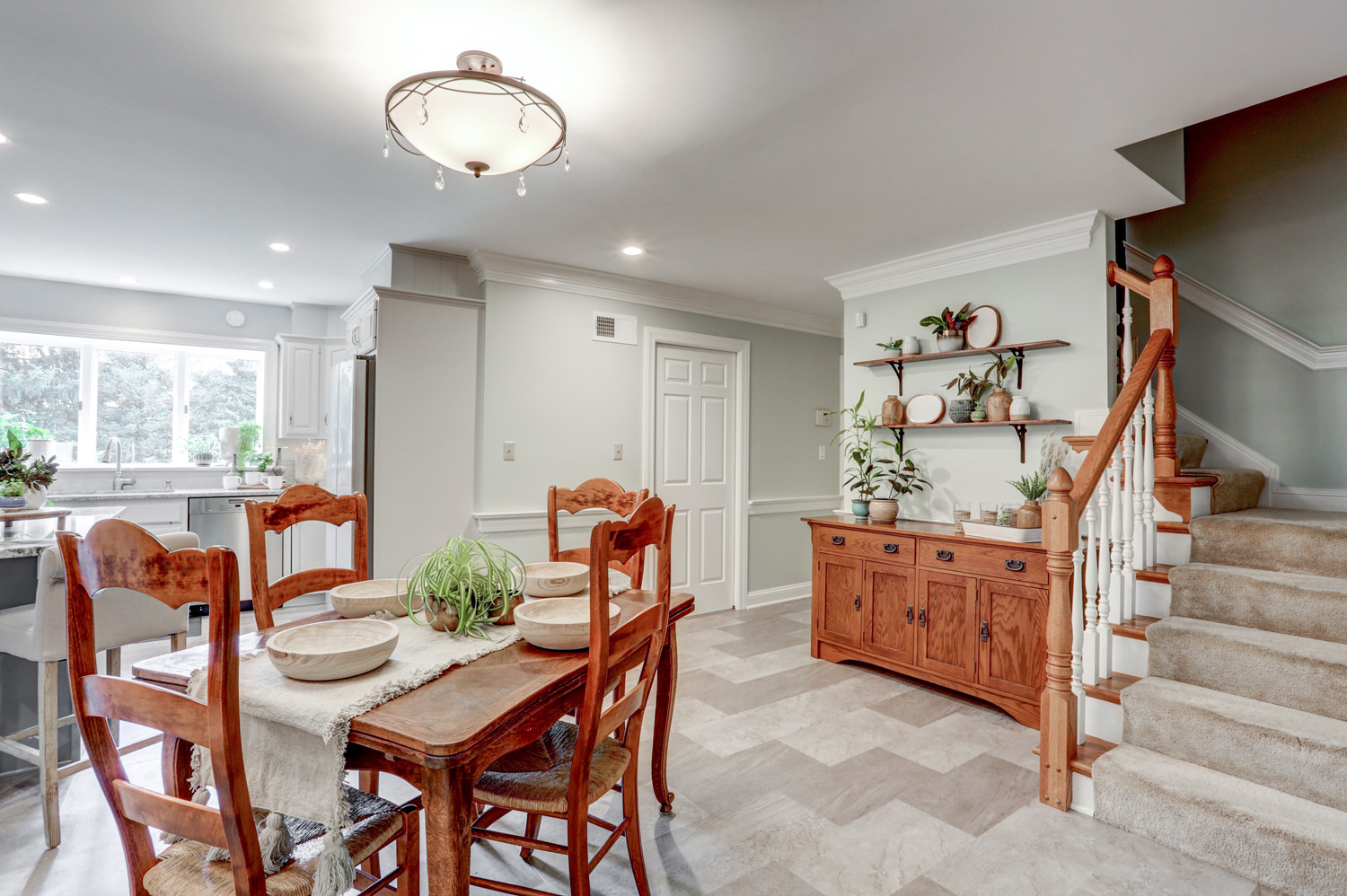 Dining Area in Conestoga Valley Kitchen Remodel