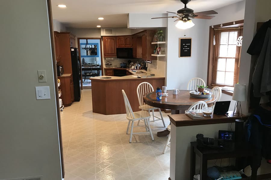 Lancaster kitchen remodeling before