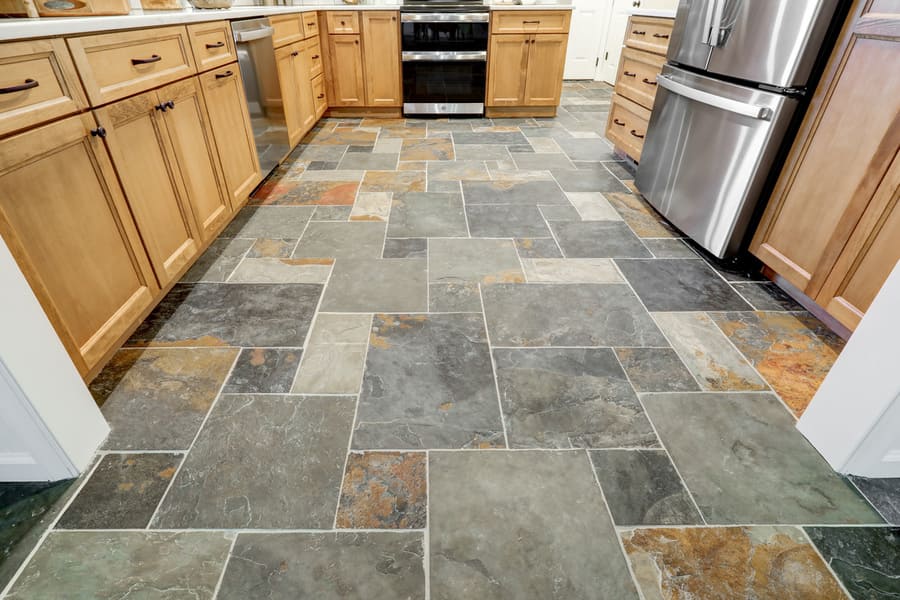 slate floors in Elizabethtown Kitchen Remodel