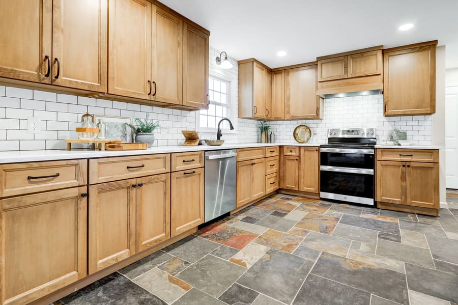 Elizabethtown Kitchen Remodel with slate flooring