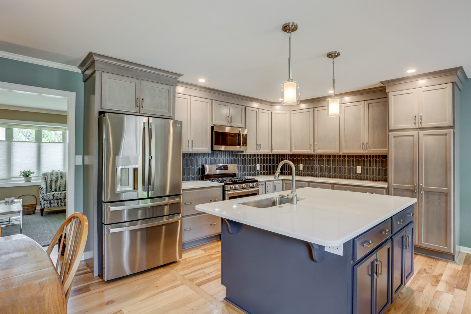 Rohrerstown Kitchen Remodel with open layout
