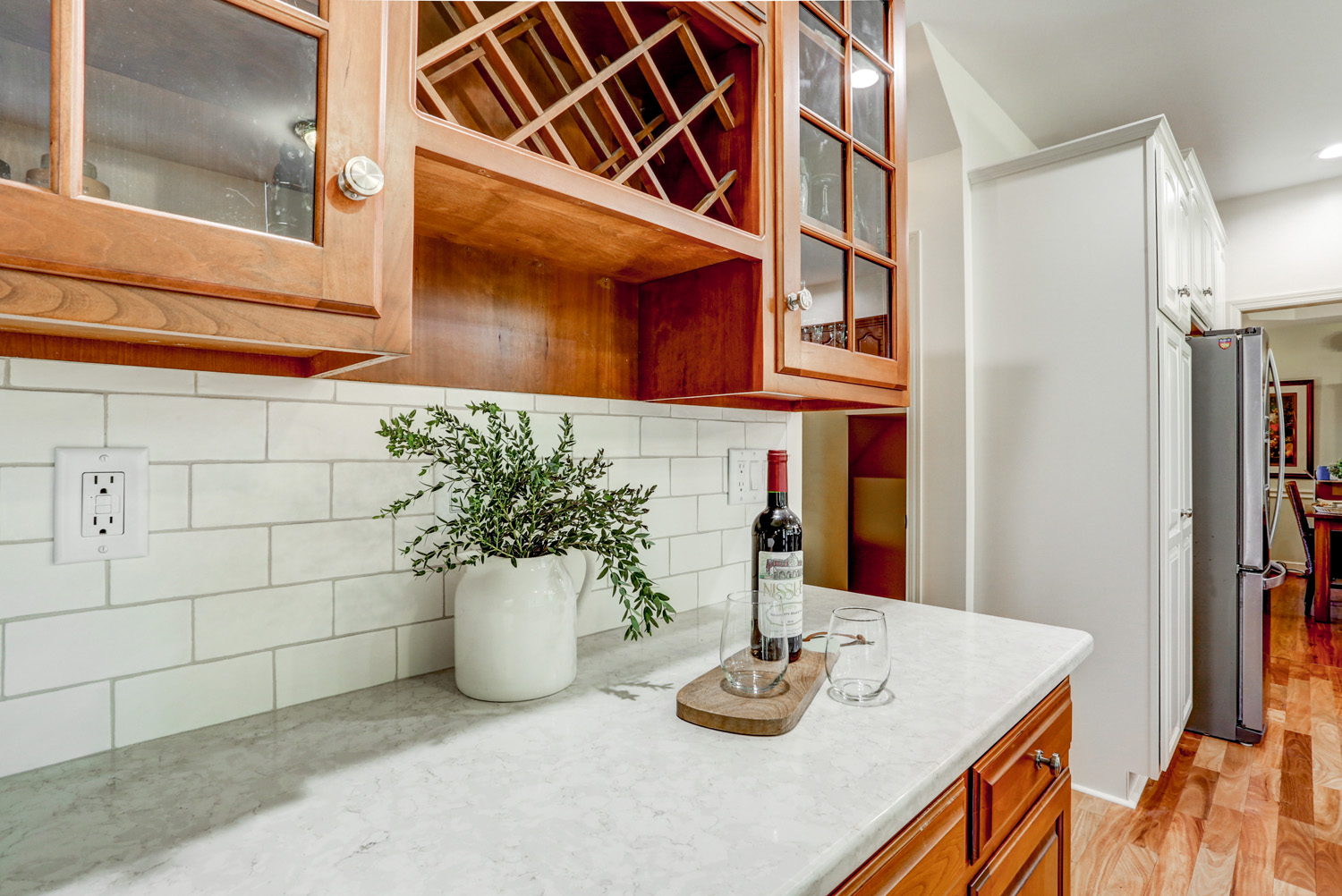 Centerville Kitchen Refresh with subway Tile