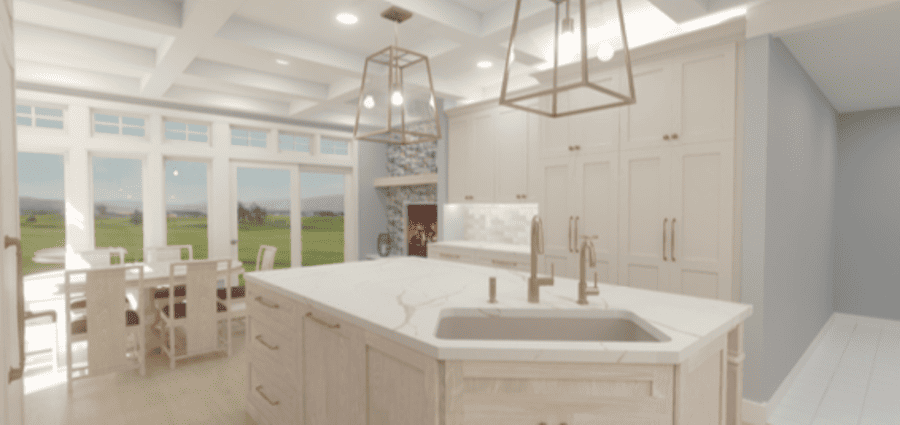Lititz Kitchen Remodel design rendering