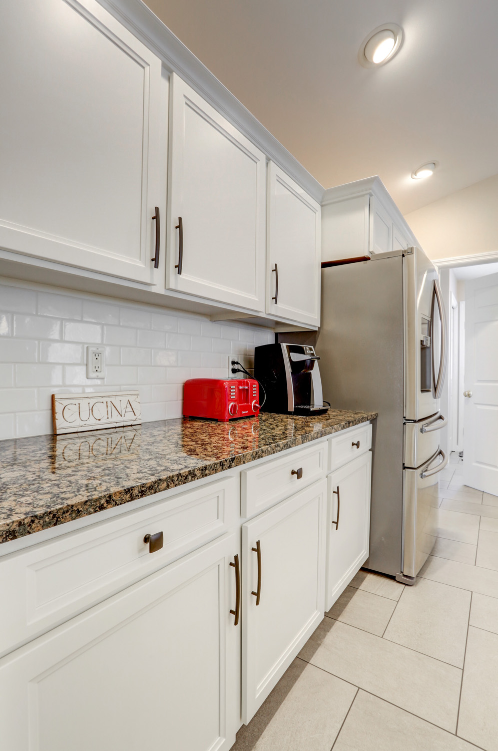 Cabinet update in Manheim Central Kitchen Remodel