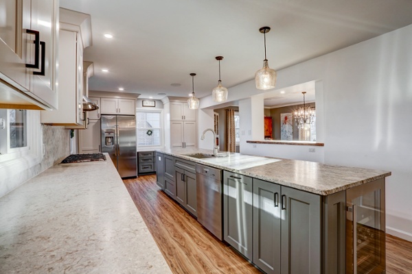 Newly remodeled kitchen in Lancaster PA